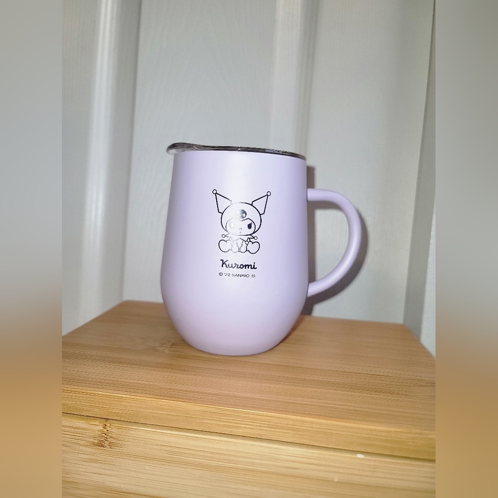Sanrio Kuromi Purple Stainless Steel Travel Mug 320ml – Japan - Picture 2 of 4